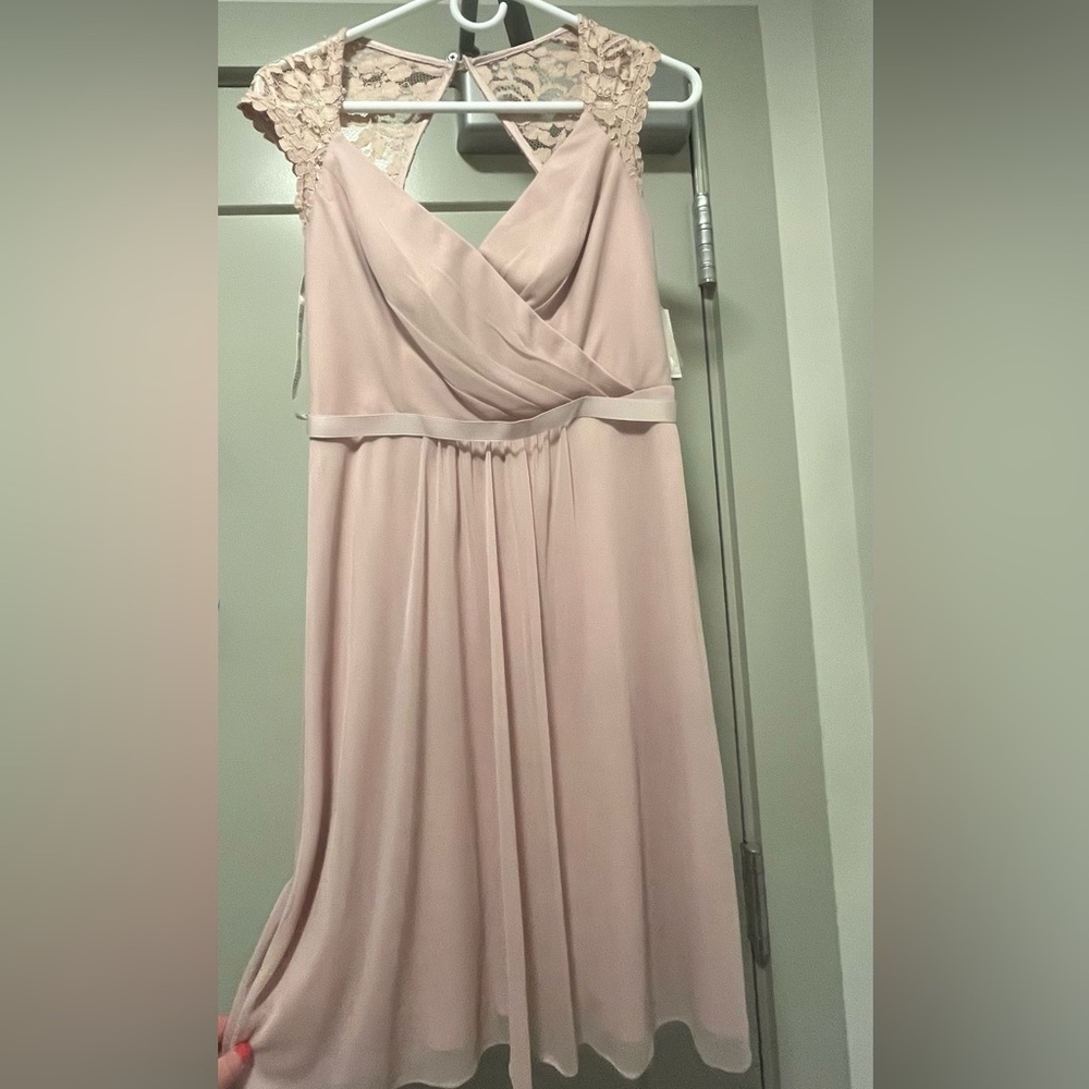 Brand New Never Worn Elegant Pink Sleeveless Dress